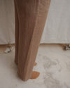 BASERANGE Linen Drawstring Lounge Pants TRDO Collection Made in Portugal BAS-TRDO-SL-000-OCULAR